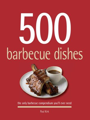 cover image of 500 barbecue dishes